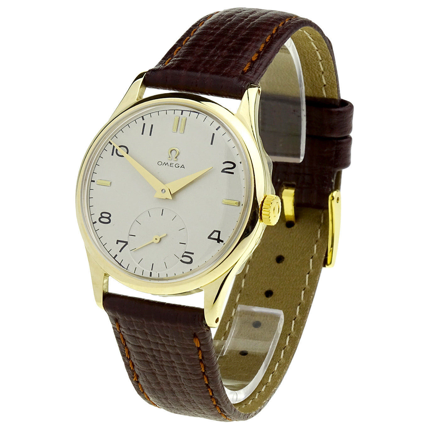 Omega Vintage 9ct Gold Mechanical