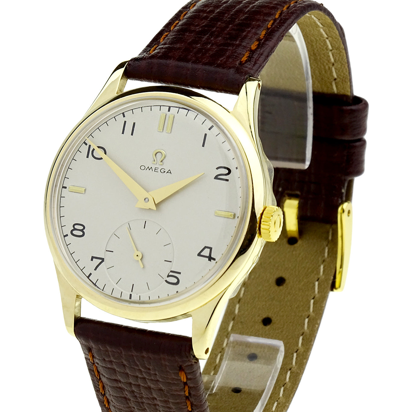 Omega Vintage 9ct Gold Mechanical