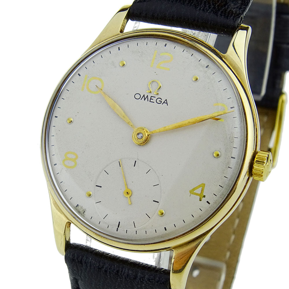 Omega Vintage Mid Size 9ct Gold Mechanical