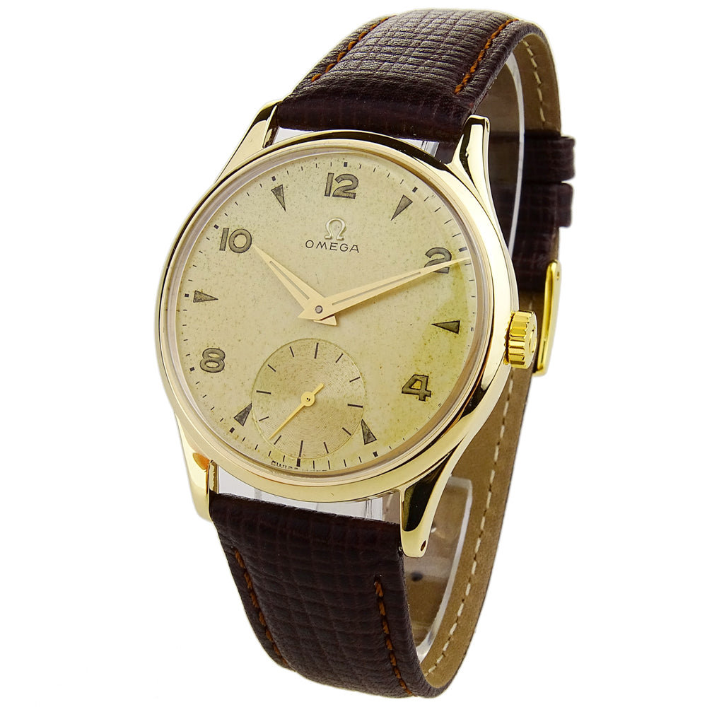 Omega Vintage 9ct Gold Mechanical