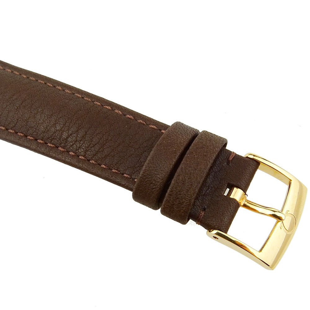 Omega Vintage 18k Rose Gold Oversize Mechanical