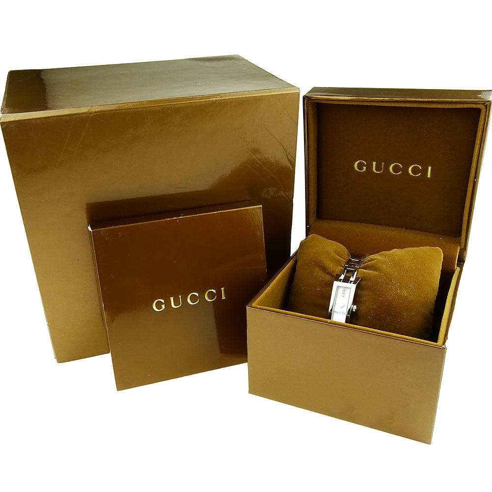 Gucci 110 Steel Quartz YA110516