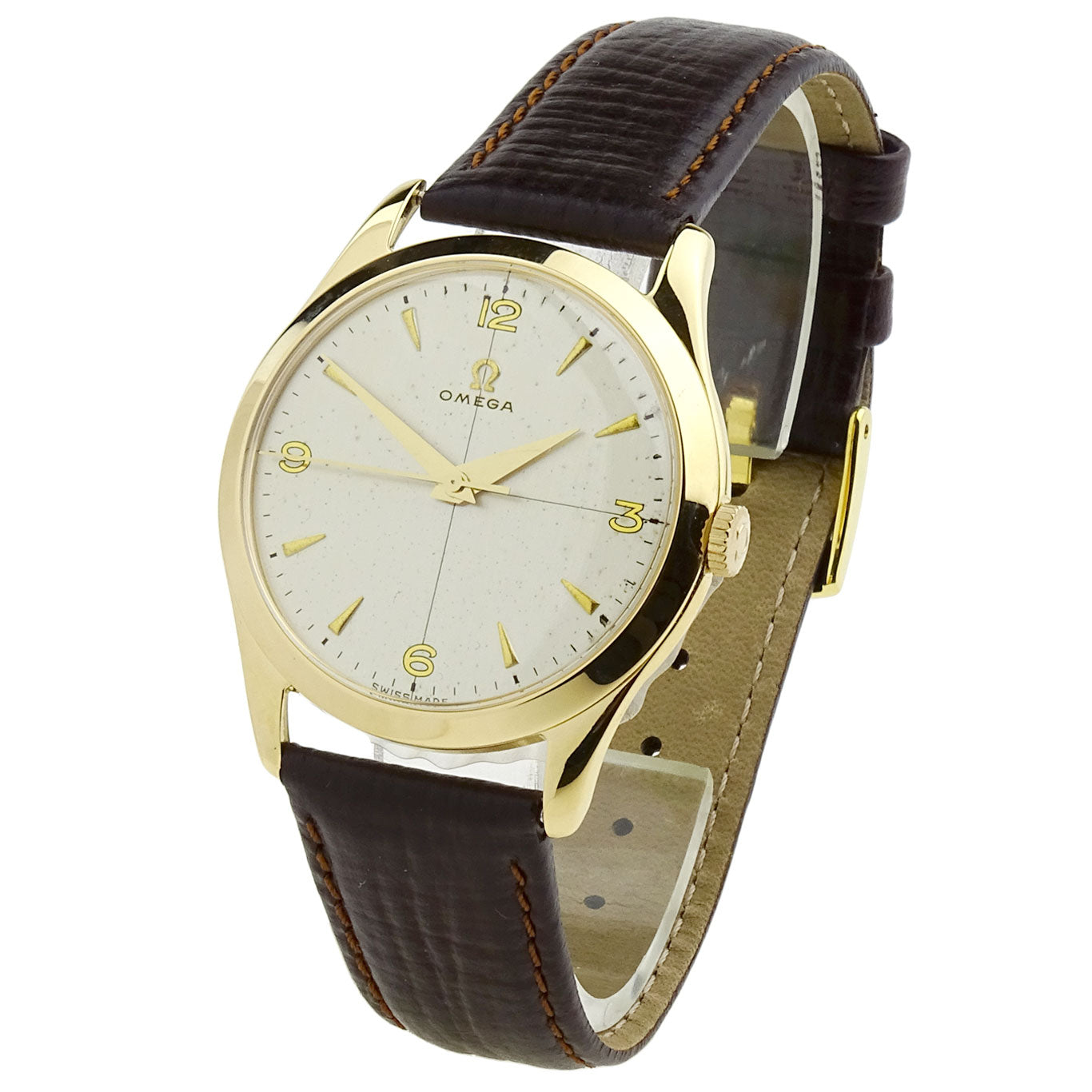 Omega Vintage 18ct Gold Mechanical