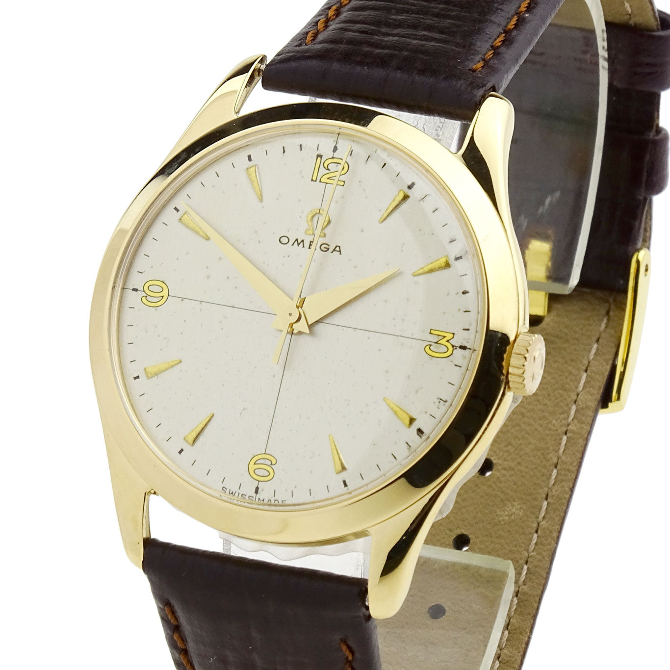 Omega Vintage 18ct Gold Mechanical