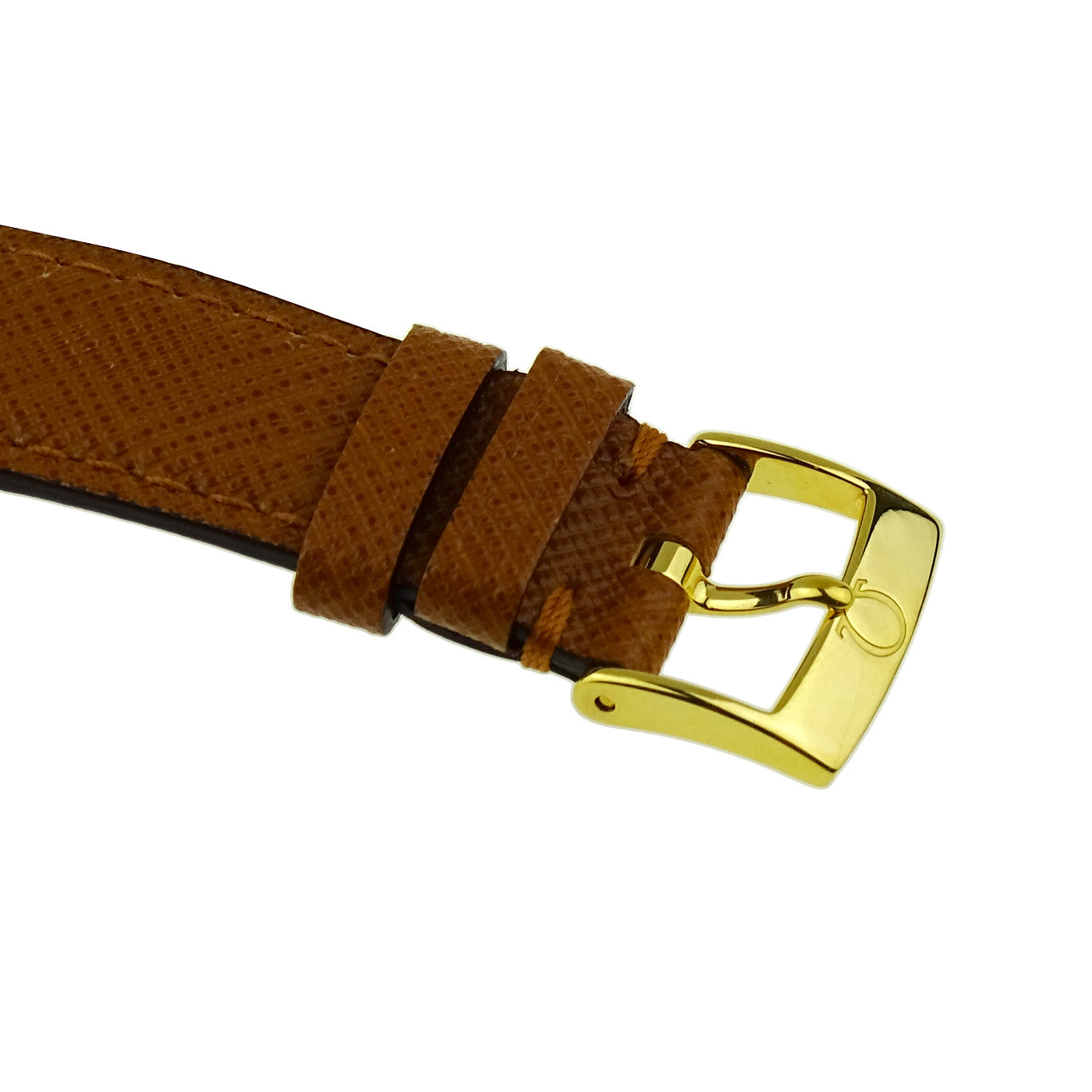 Omega Vintage 18k Gold Mechanical Oversize