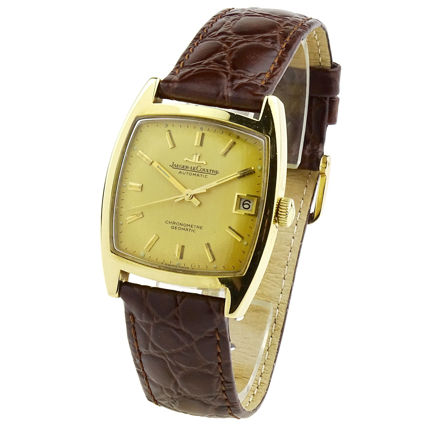 Jaeger-LeCoultre Vintage 18ct Chronometre Geomatic