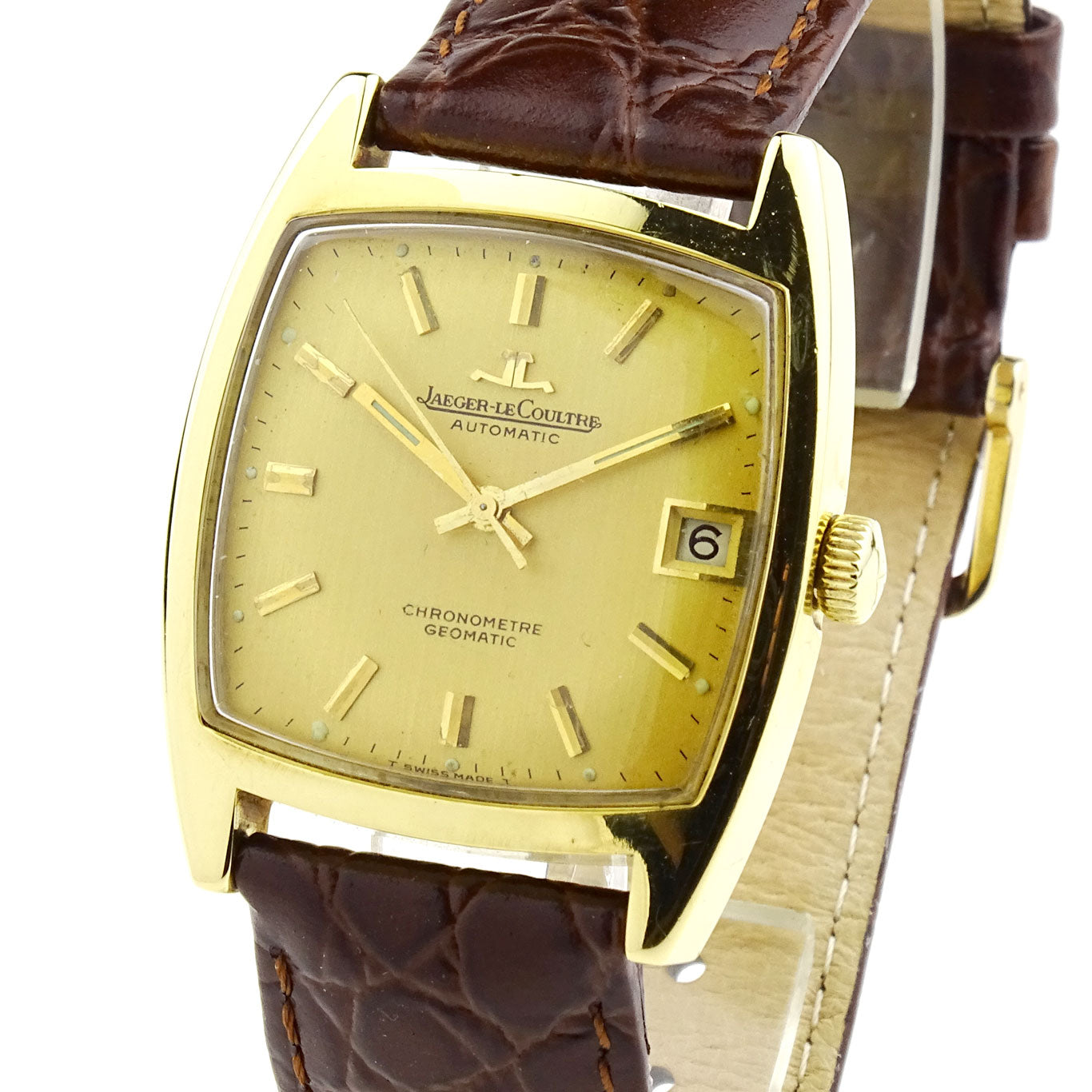 Jaeger-LeCoultre Vintage 18ct Chronometre Geomatic