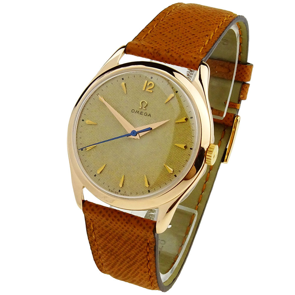 Omega Vintage 14k Rose Gold Mechanical