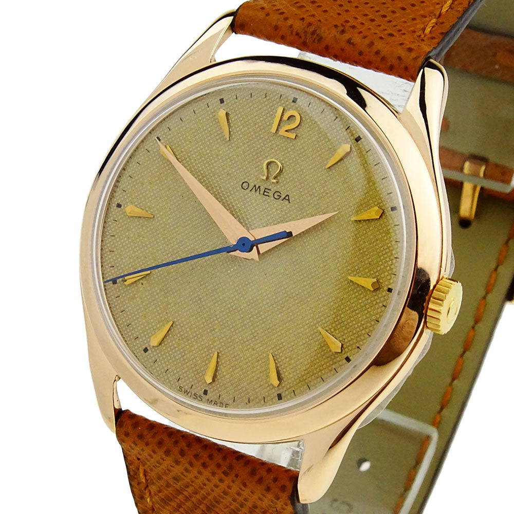 Omega Vintage 14k Rose Gold Mechanical