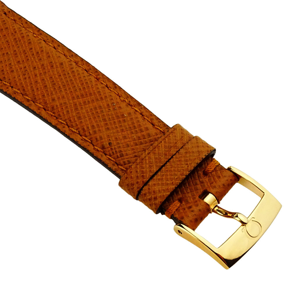 Omega Vintage 14k Rose Gold Mechanical