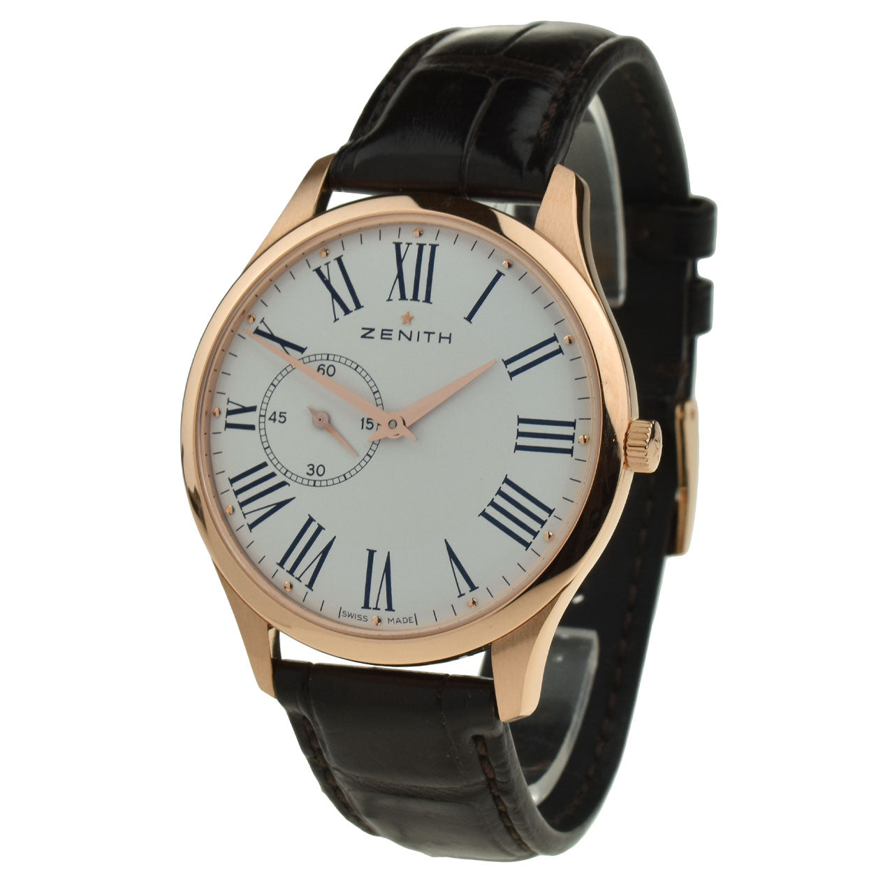 Zenith Heritage Ultra Thin Elite 18k Rose Gold 18.2010.681