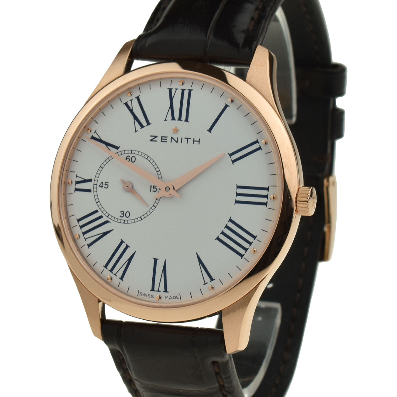 Zenith Heritage Ultra Thin Elite 18k Rose Gold 18.2010.681