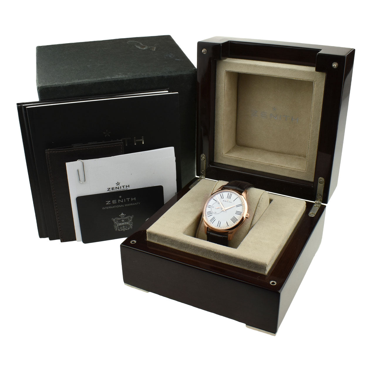 Zenith Heritage Ultra Thin Elite 18k Rose Gold 18.2010.681