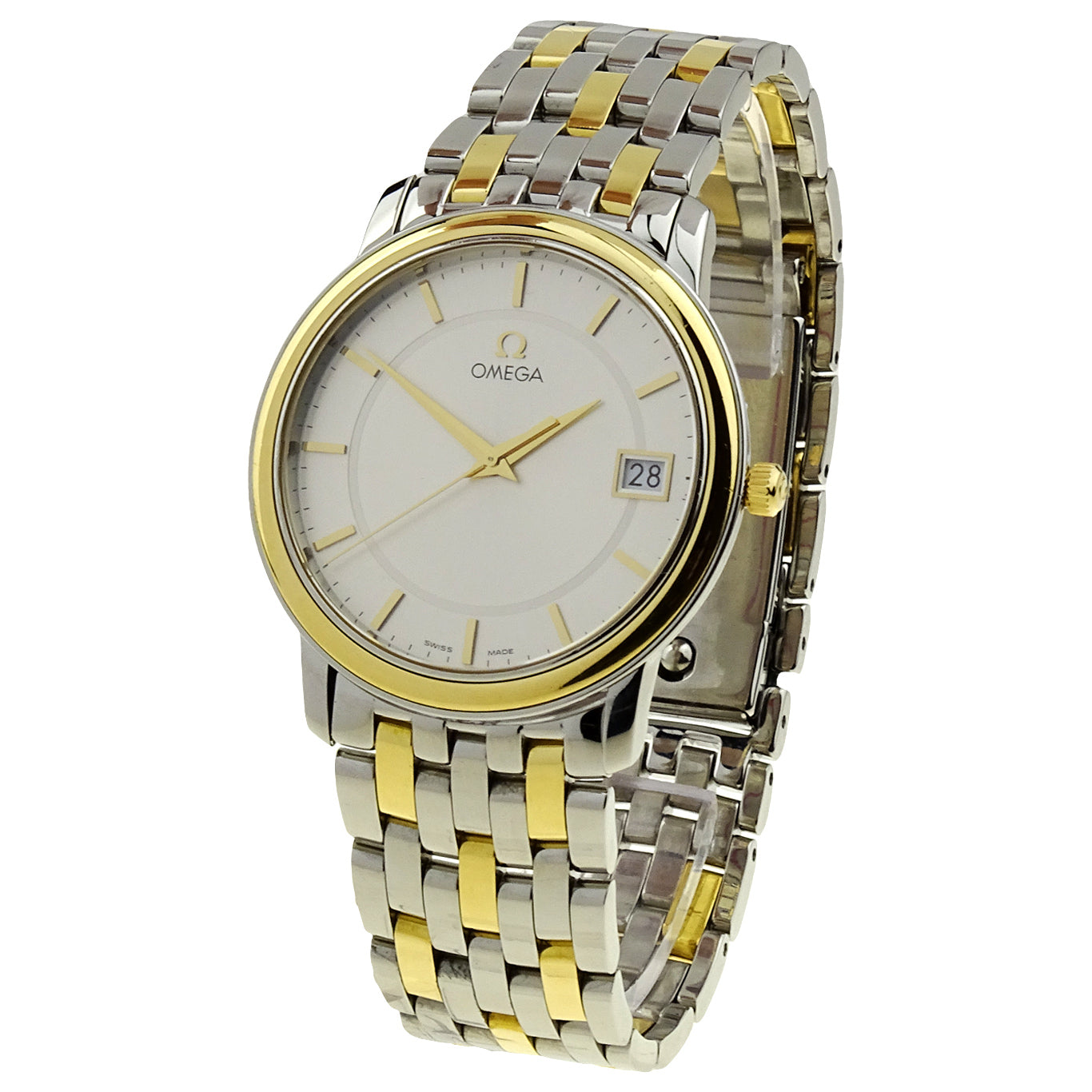 Omega De Ville Prestige Steel &amp; Gold Quartz 4710.31.02