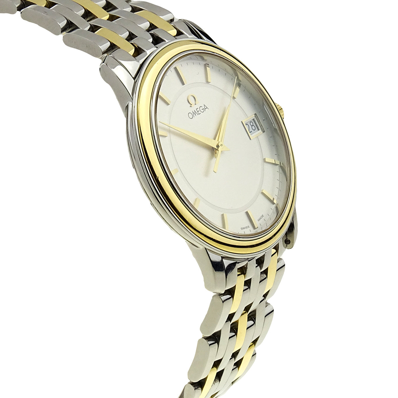 Omega De Ville Prestige Steel &amp; Gold Quartz 4710.31.02
