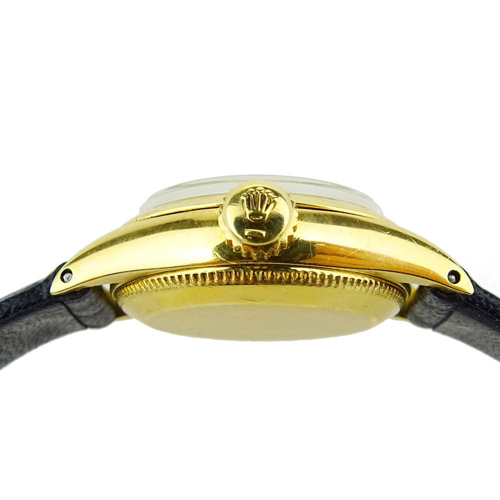 Rolex Lady Oyster Perpetual 18k Gold 6618