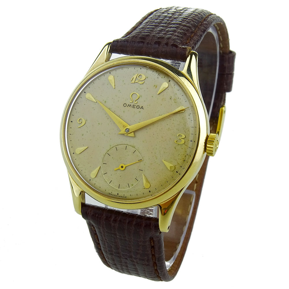 Omega Vintage 9ct Gold Mechanical