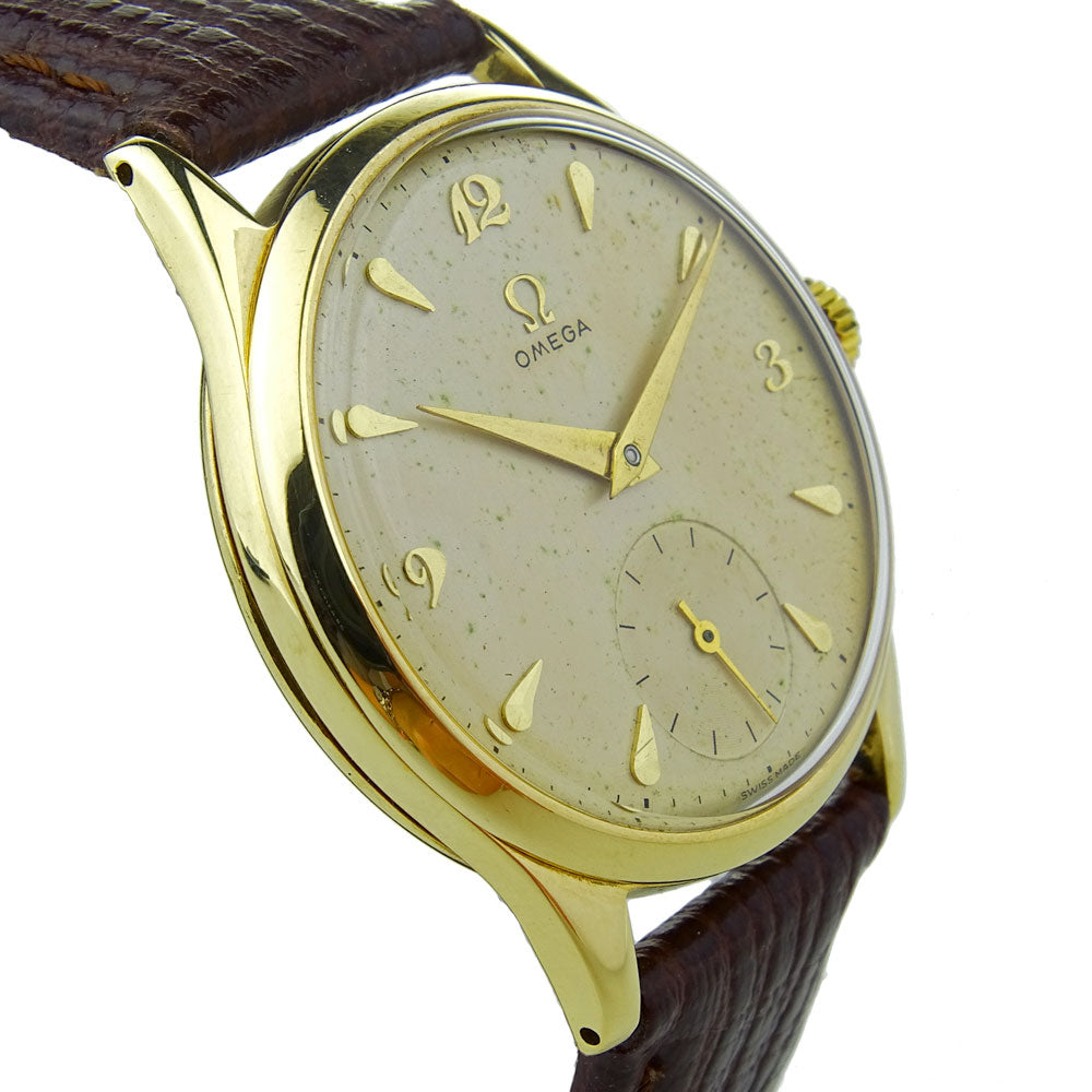 Omega Vintage 9ct Gold Mechanical