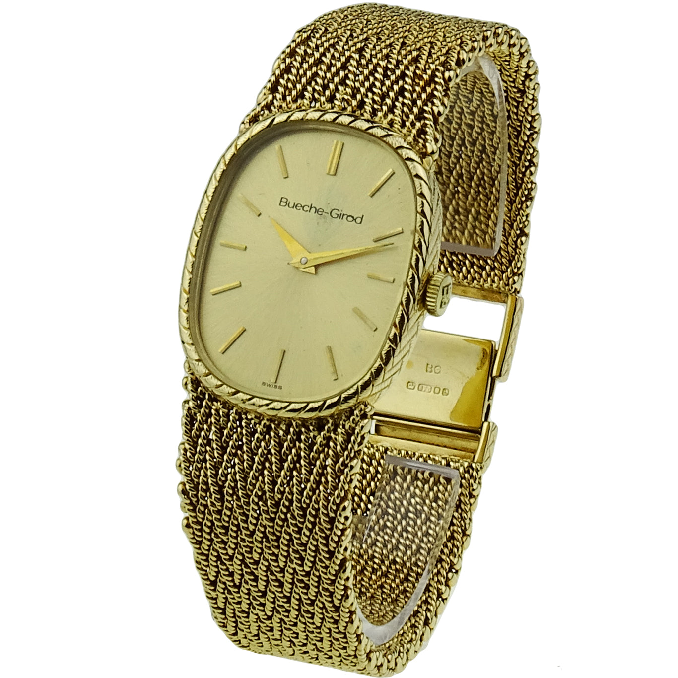 Bueche-Girod 9ct Gold Vintage Mechanical