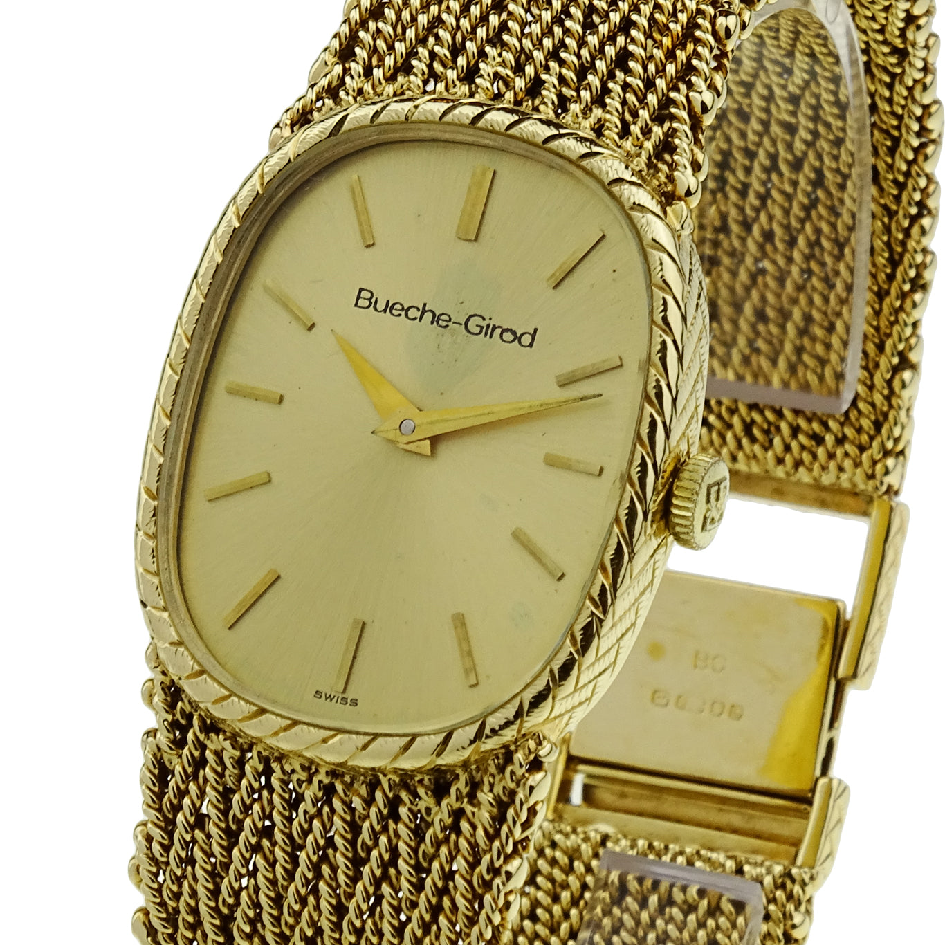 Bueche-Girod 9ct Gold Vintage Mechanical