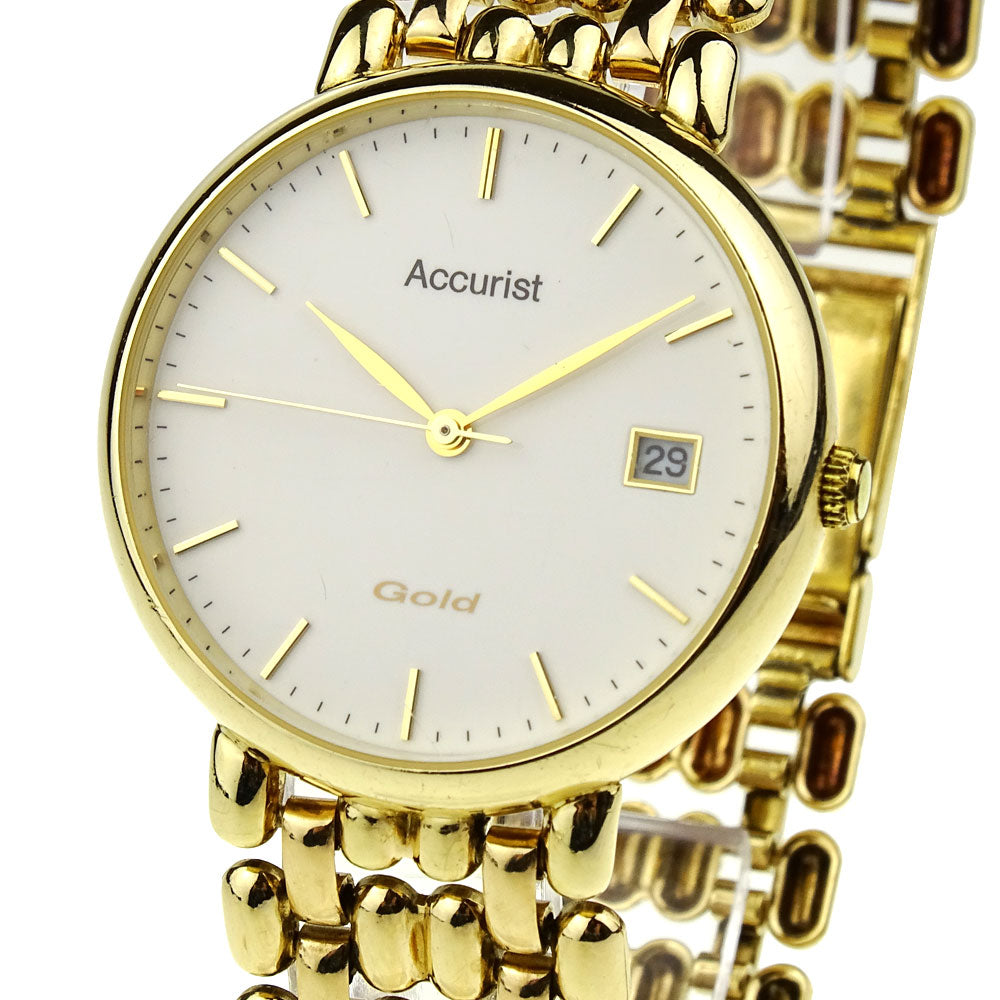 Accurist 9ct Gold Gents Quartz