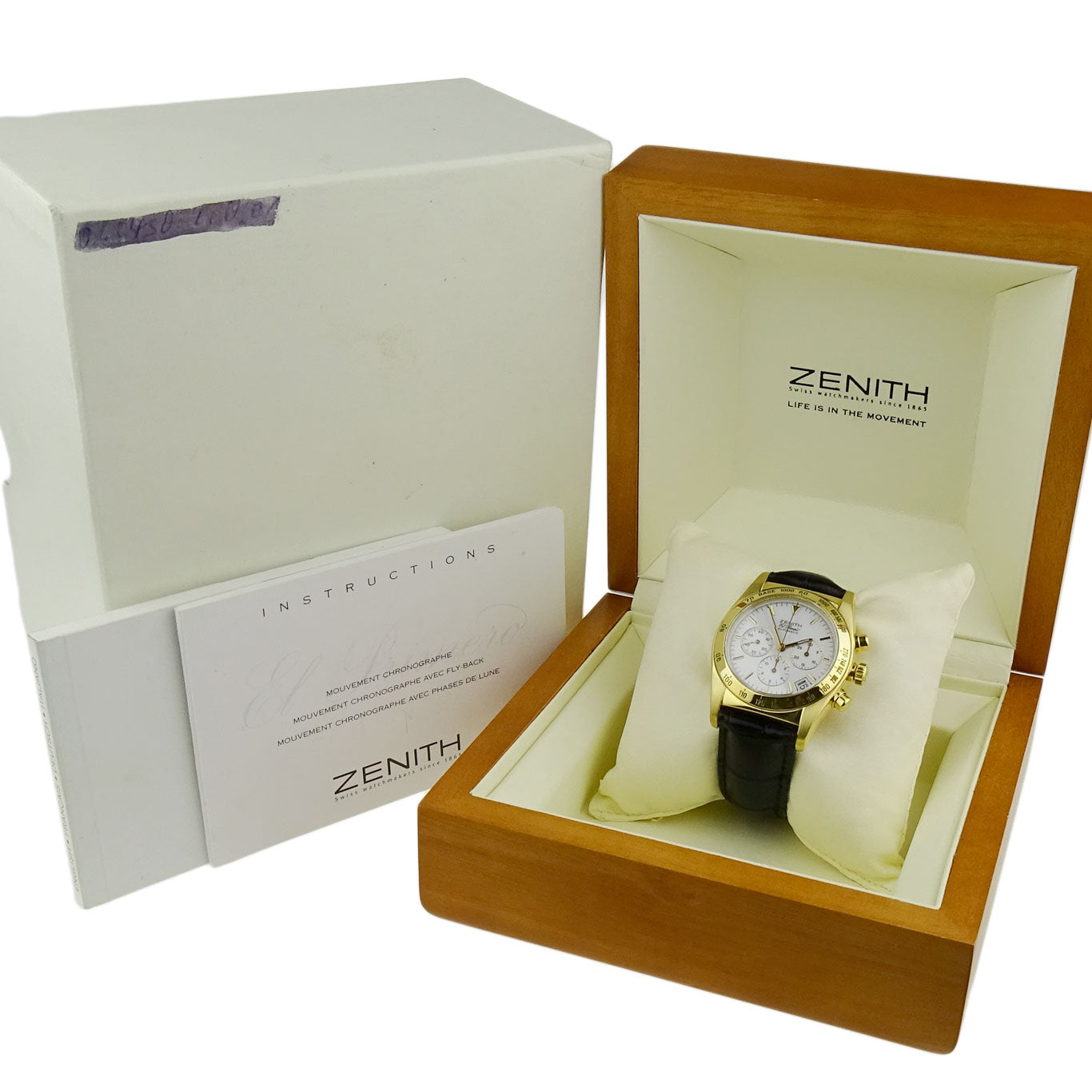 Zenith El Primero 18ct Gold 06-0050-400/1