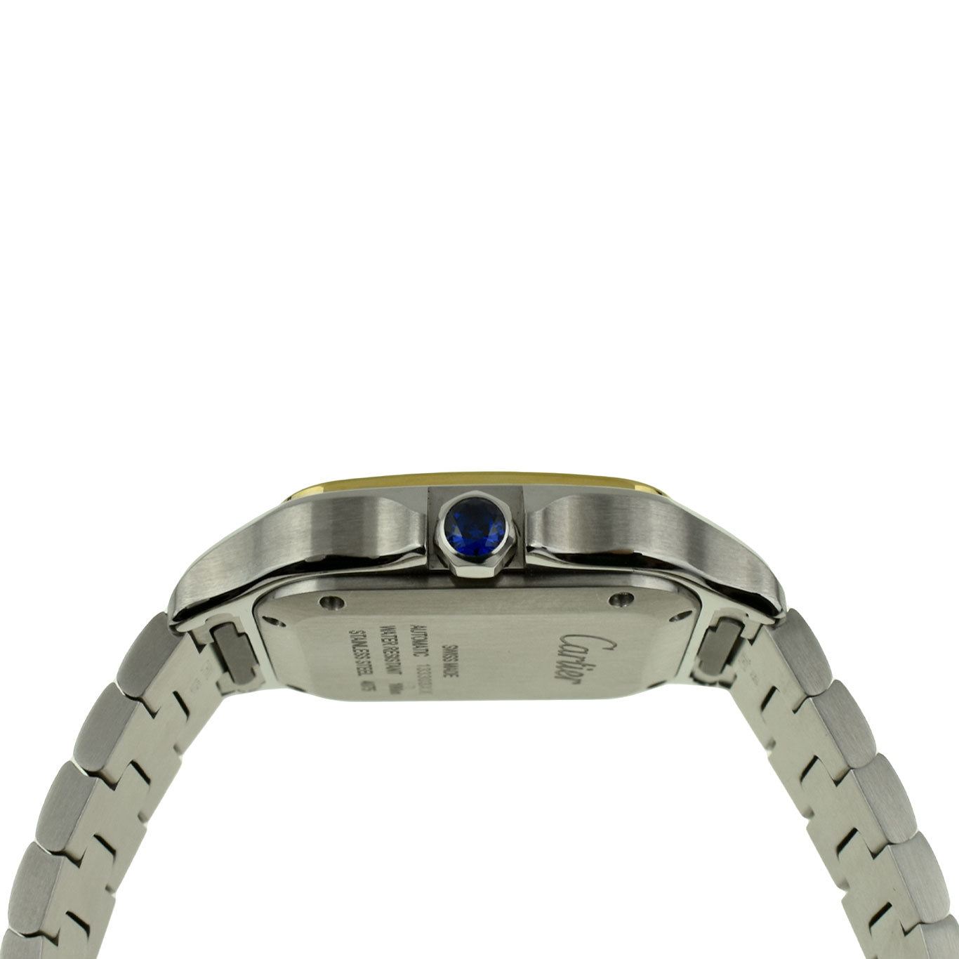 Cartier Santos De Cartier Medium Steel &amp; Gold W2SA0007