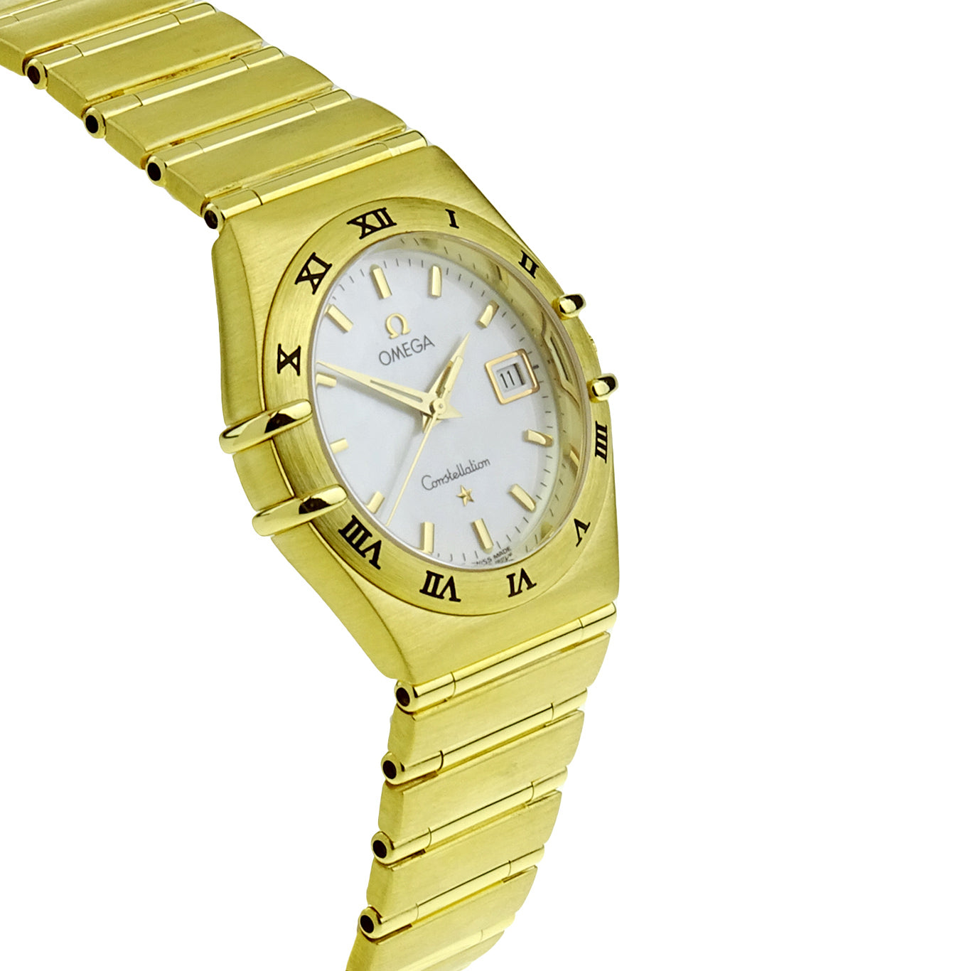Omega Constellation Ladies 18ct Gold Quartz 1182.70.00