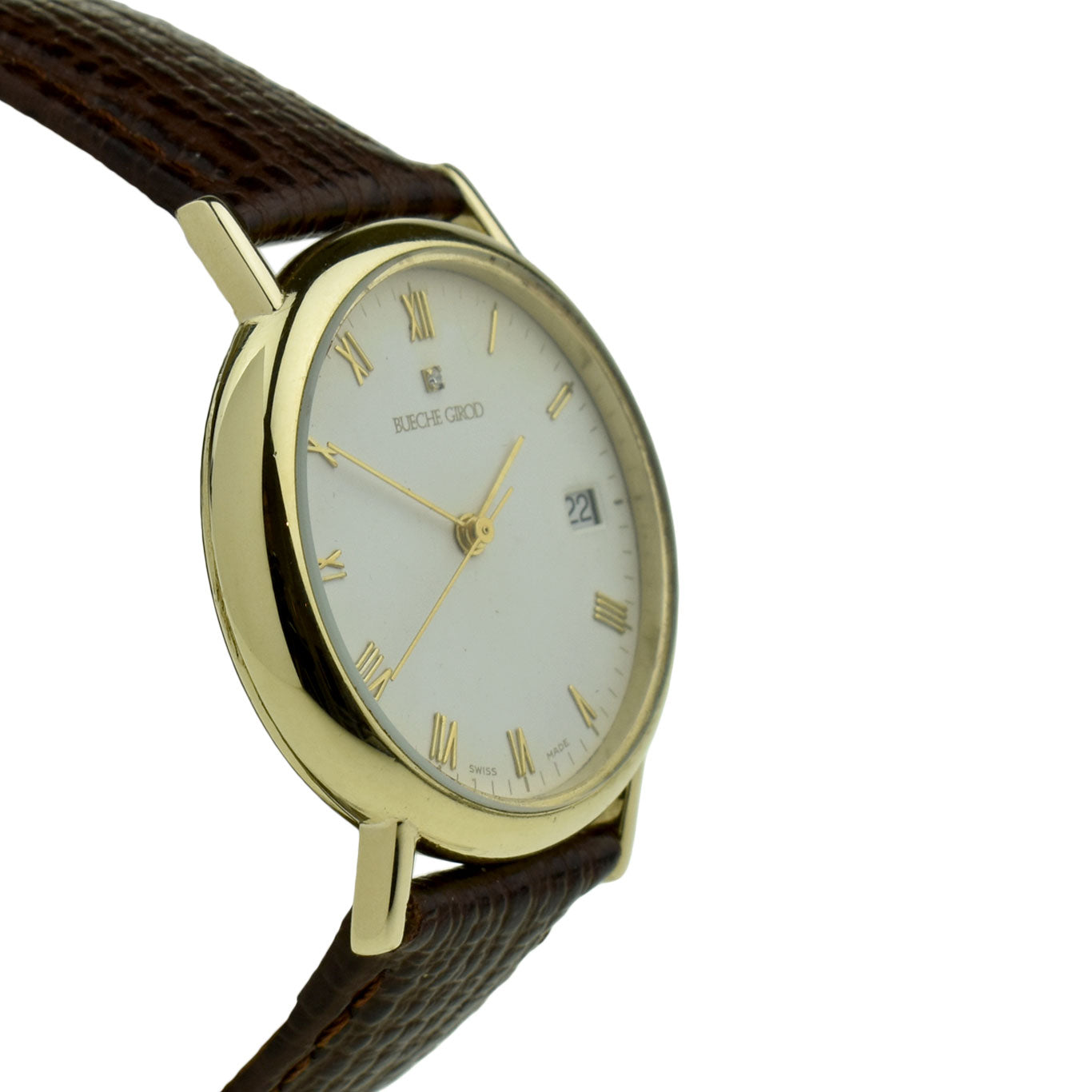Bueche-Girod 9ct Gold Automatic Wristwatch
