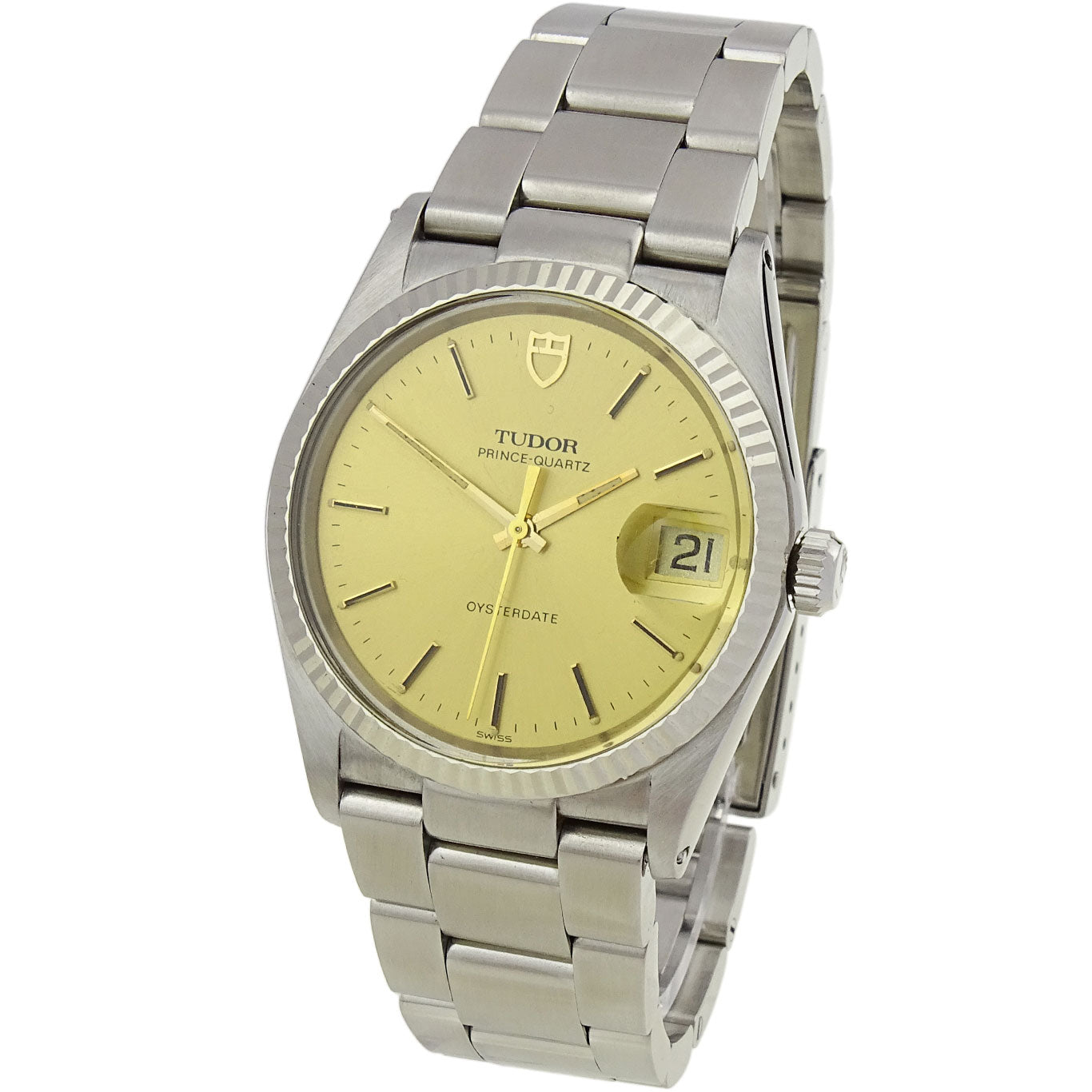 Tudor Prince Quartz Oysterdate 91534