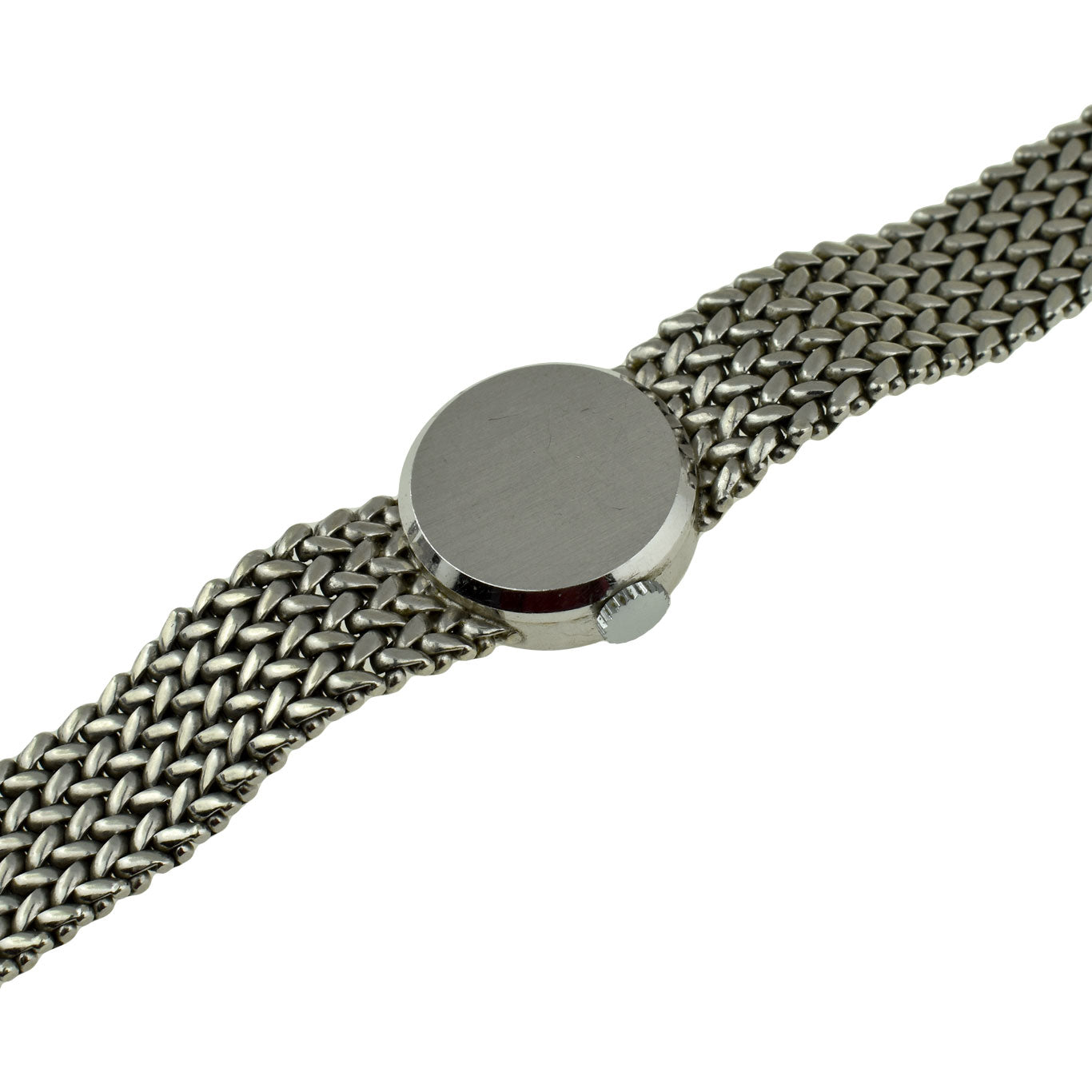Bueche-Girod 9ct White Gold Mechanical Wristwatch