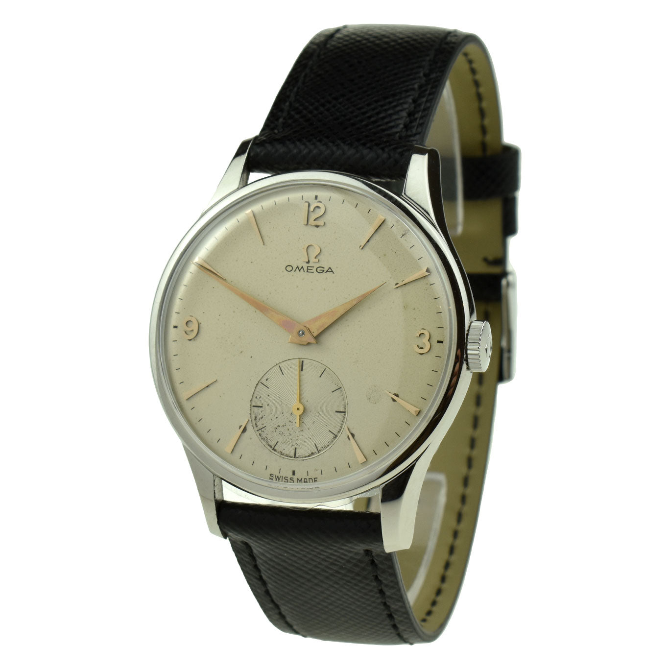 Omega Vintage Oversize Mechanical Wristwatch