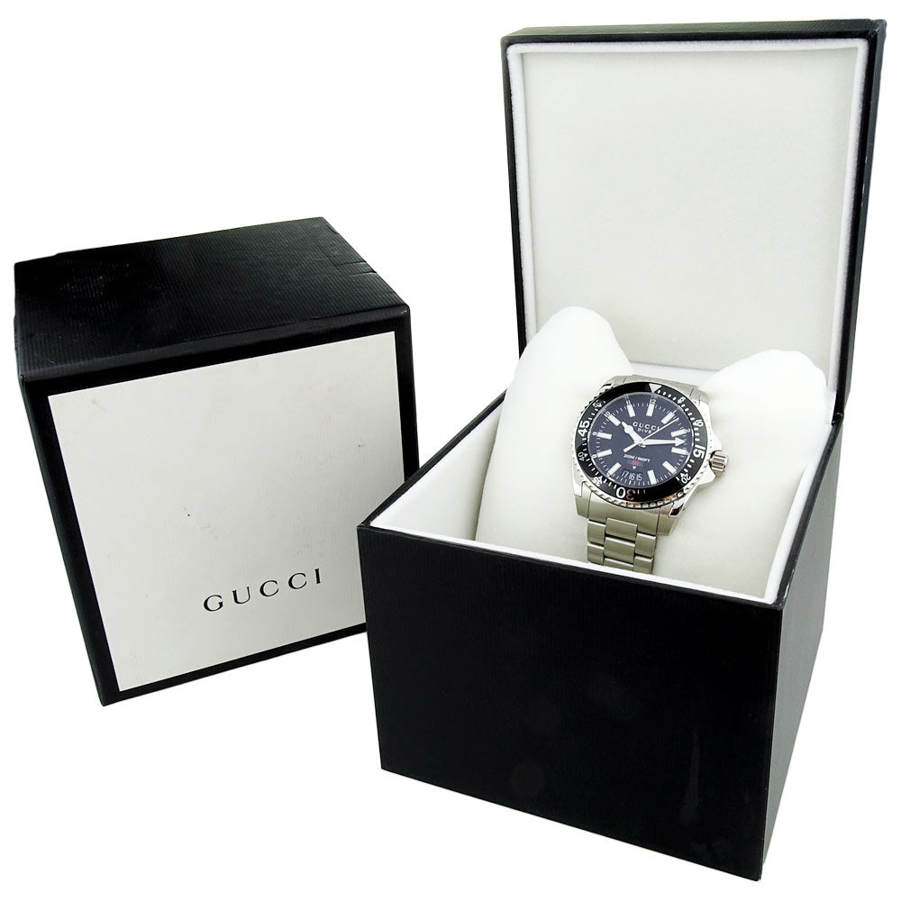 Gucci Diver Steel Quartz YA136301 RRP £980