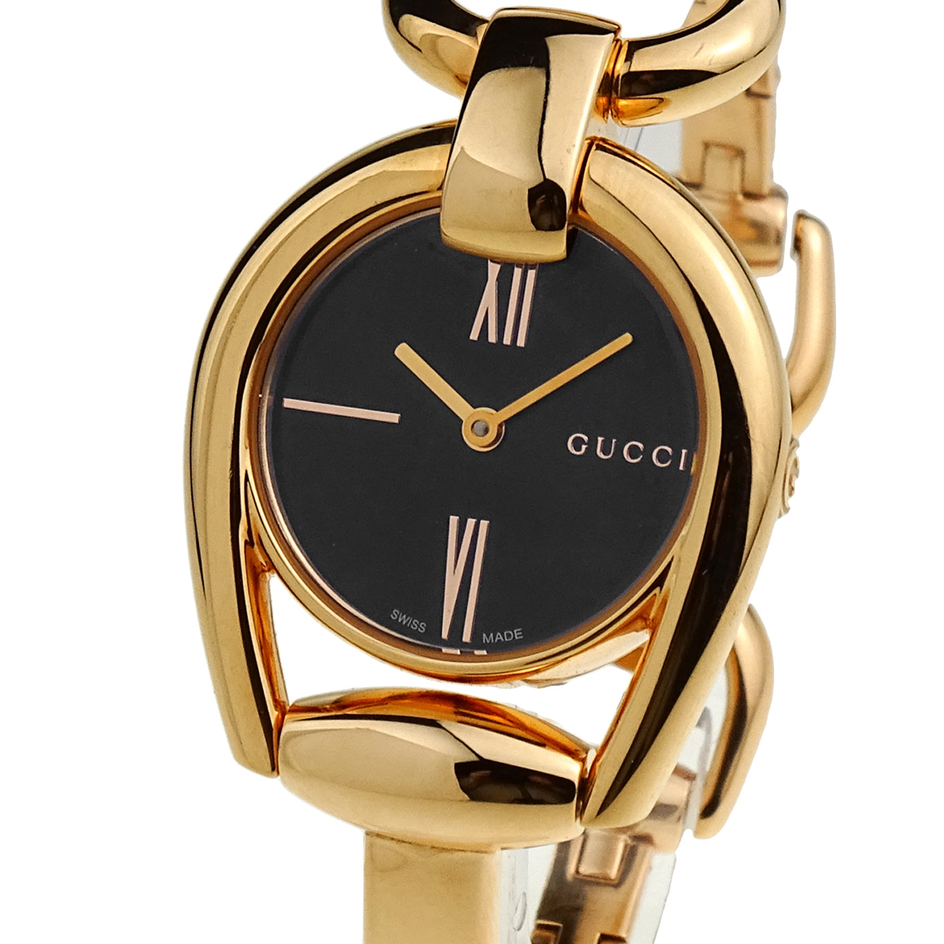 Gucci Horsebit Rose Gold YA139507