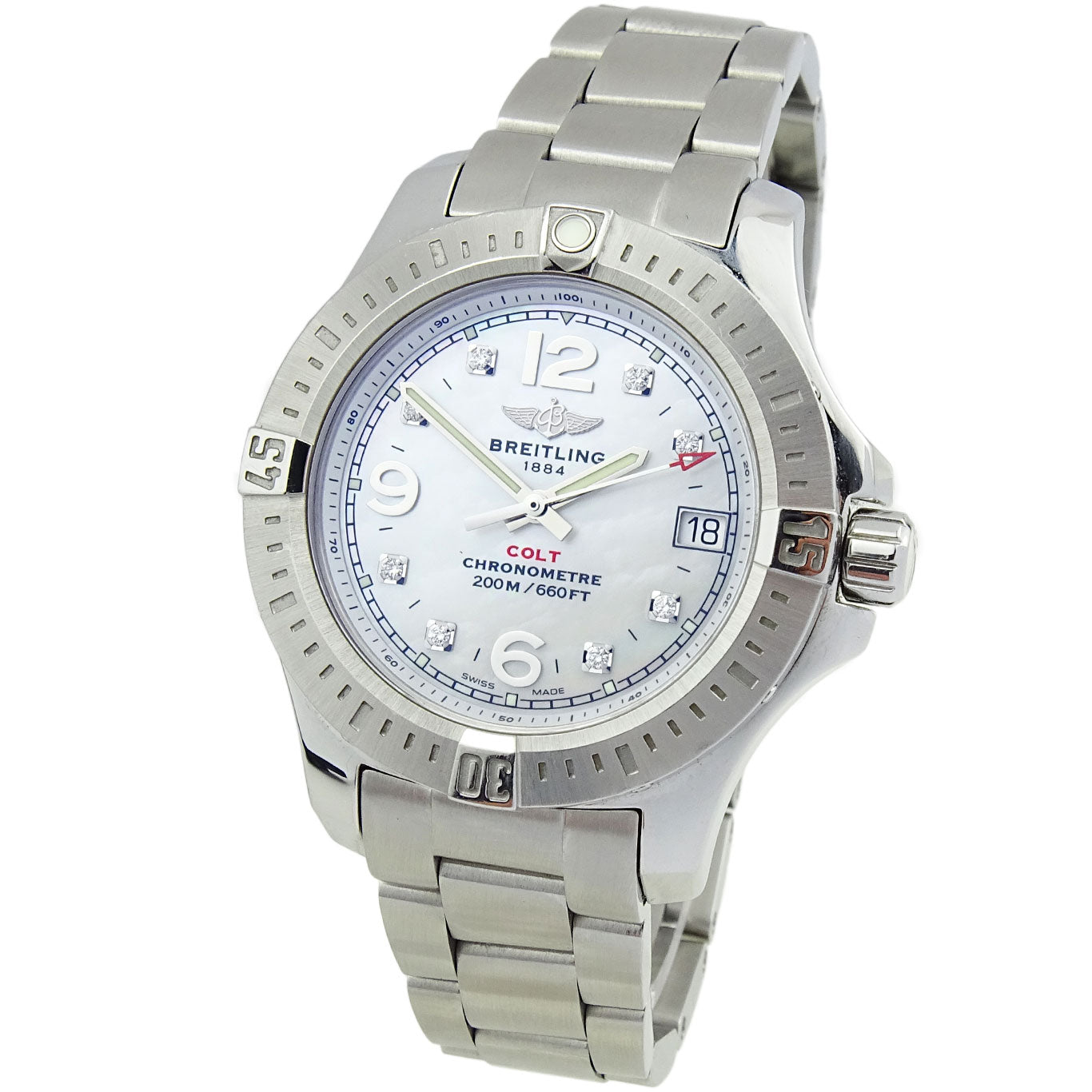 Breitling Ladies Colt 33 Diamond Dot A77388