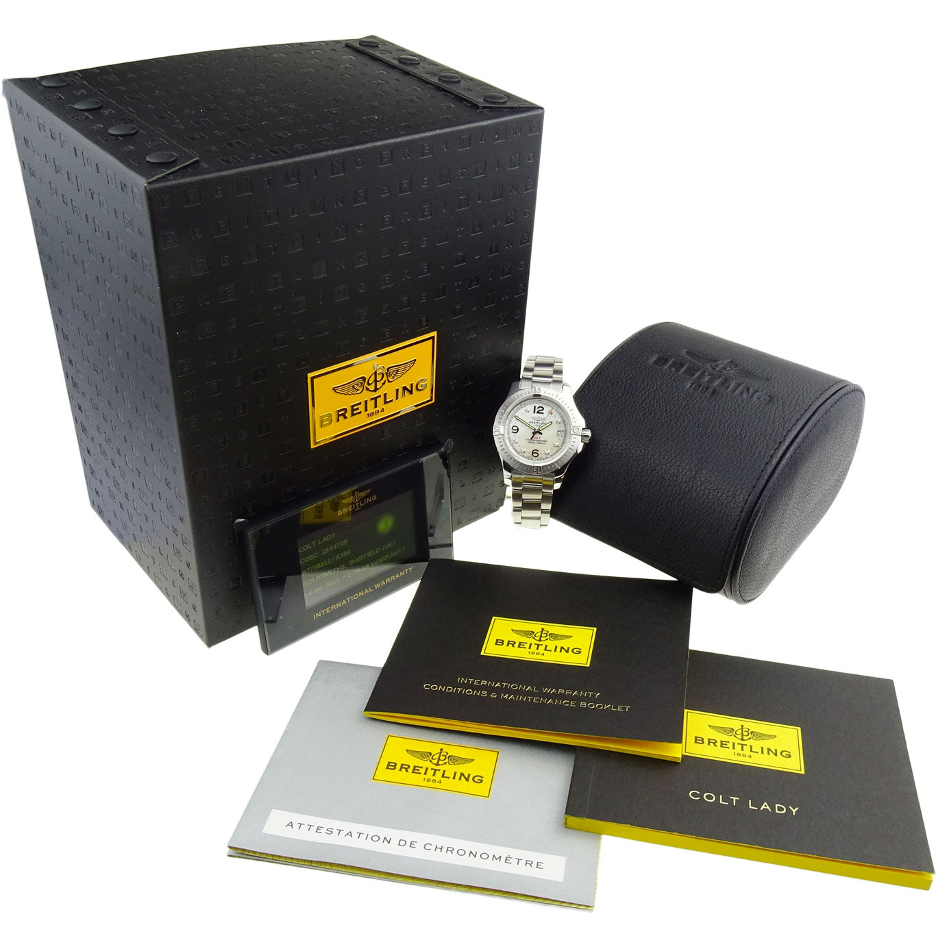 Breitling Ladies Colt 33 Diamond Dot A77388