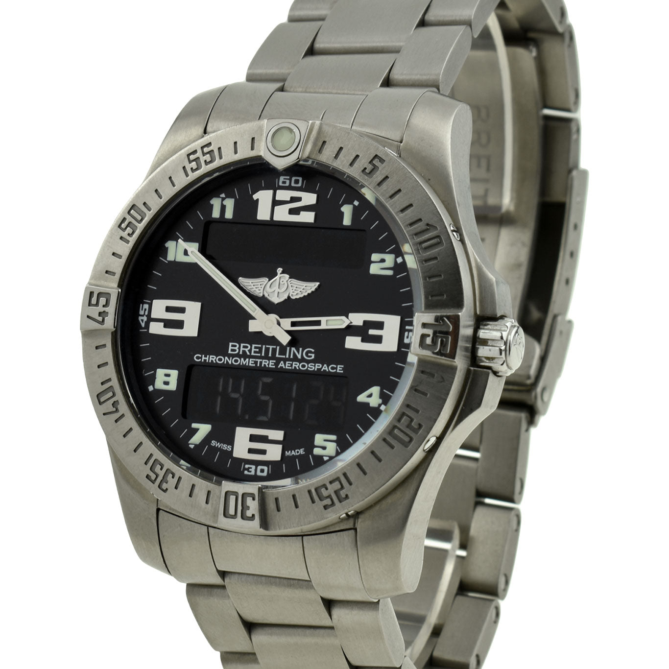 Breitling Aerospace Titanium Quartz Multi Function E79363