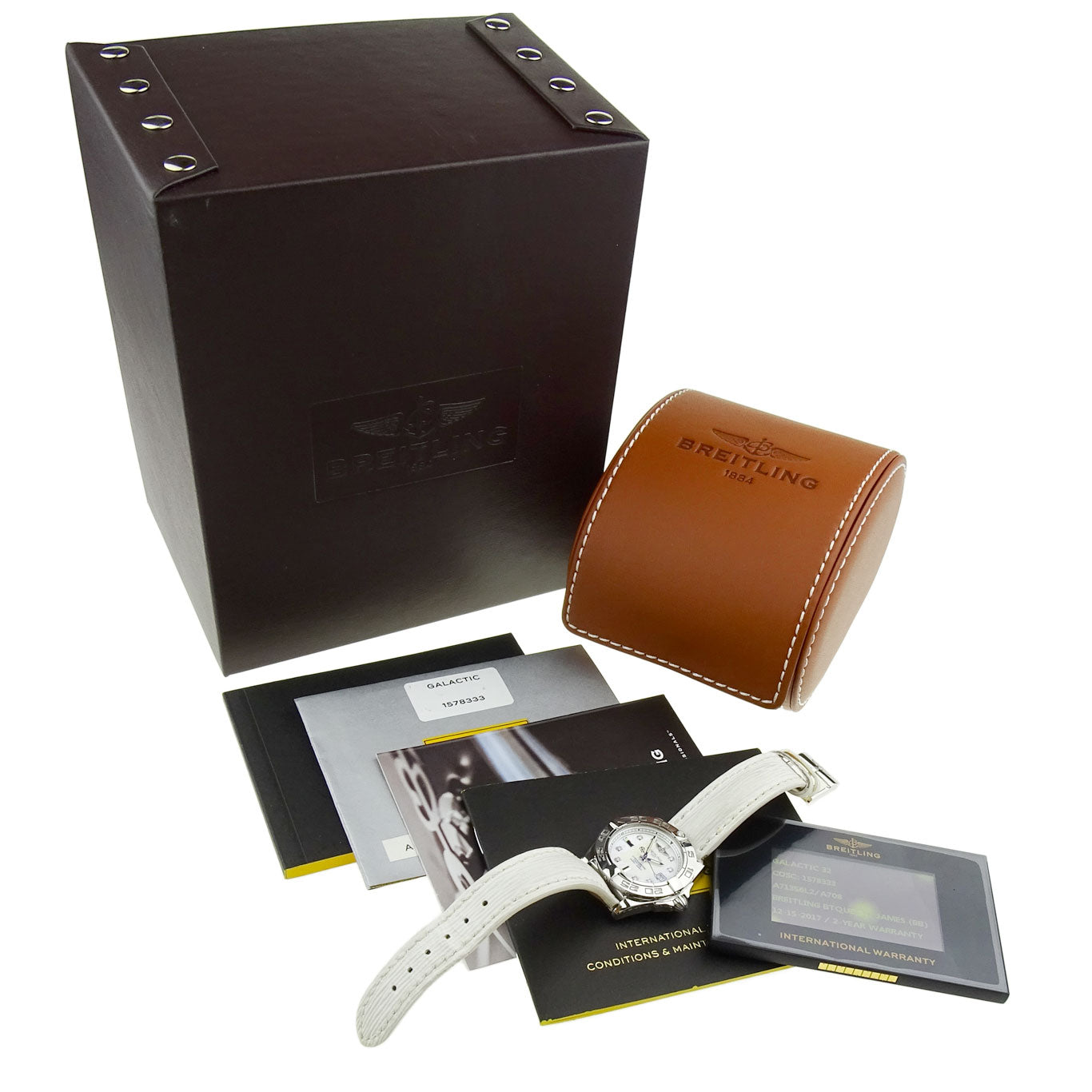 Breitling Lady Galactic Quartz A71356