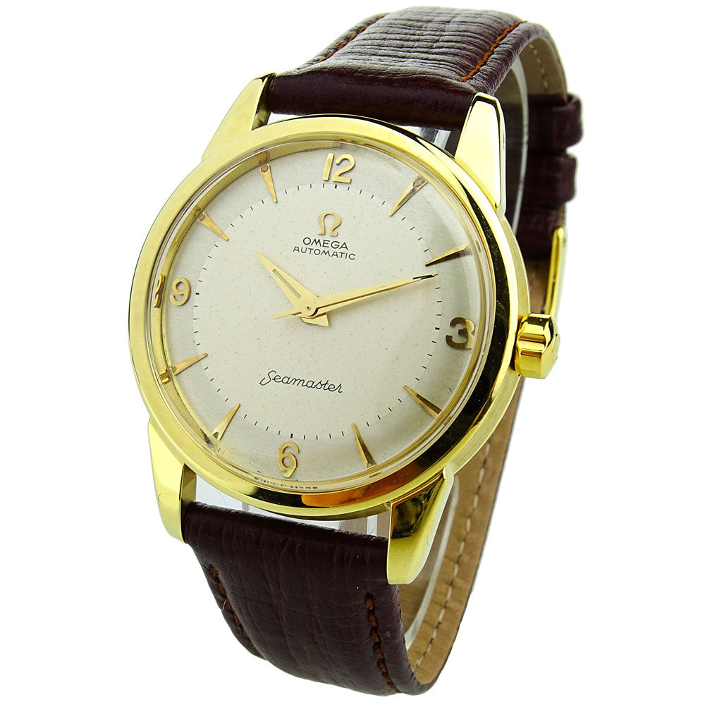 Omega Seamaster 18k Gold Vintage Automatic