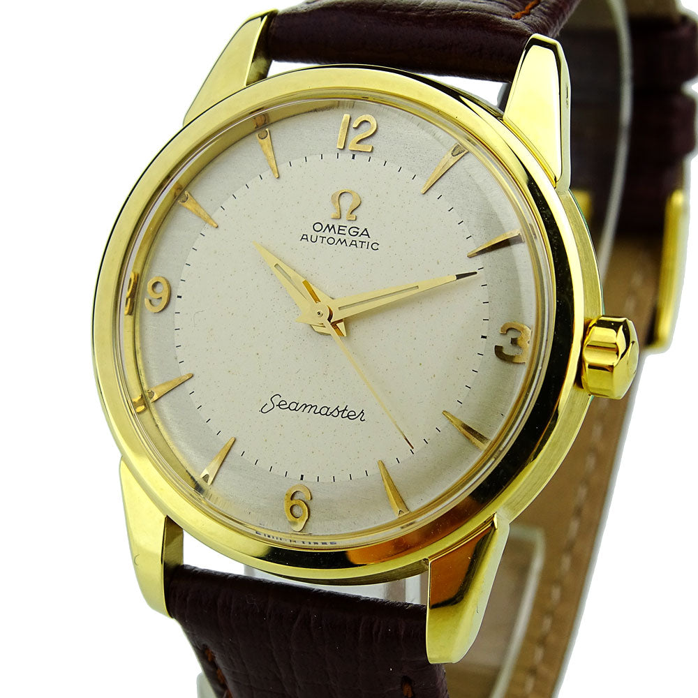 Omega Seamaster 18k Gold Vintage Automatic