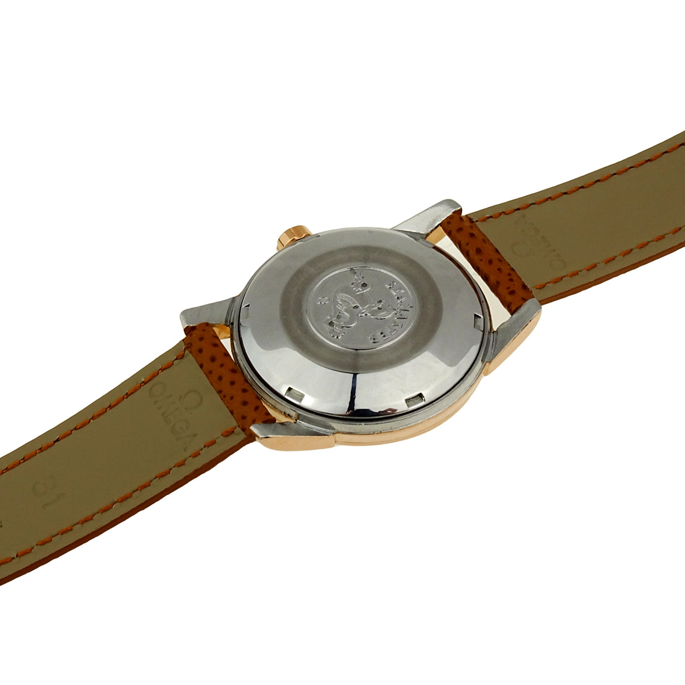 Omega Seamaster Rose Gold Cap Automatic Wristwatch