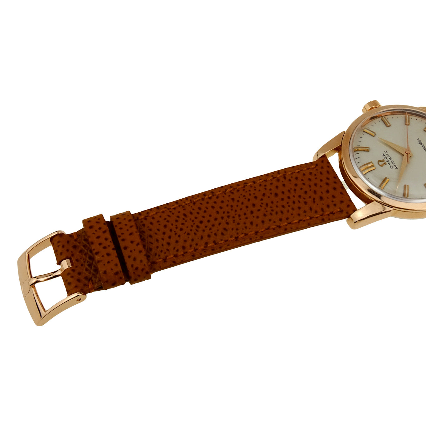 Omega Seamaster Rose Gold Cap Automatic Wristwatch