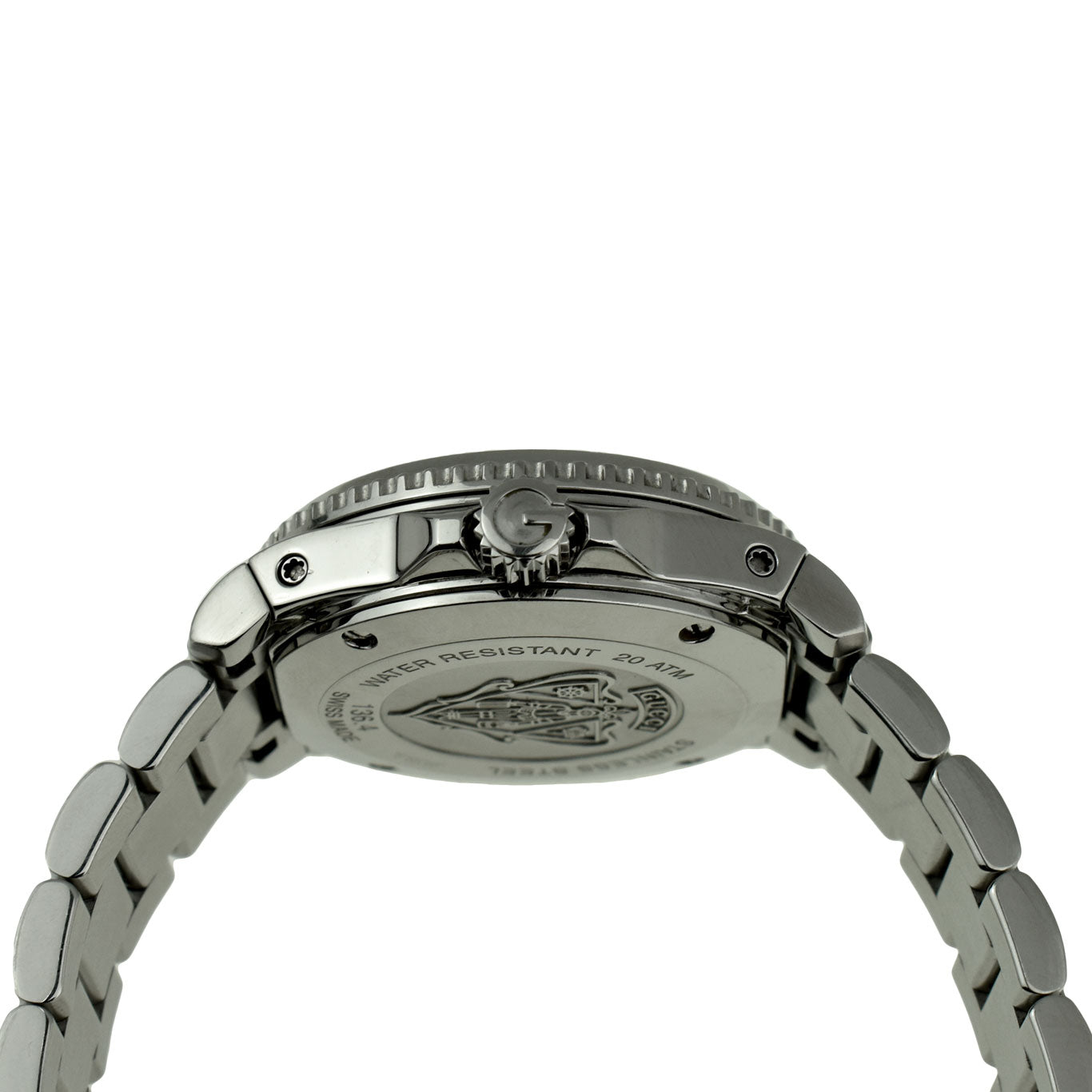 Gucci Dive Ladies Steel Diamond Set YA136306