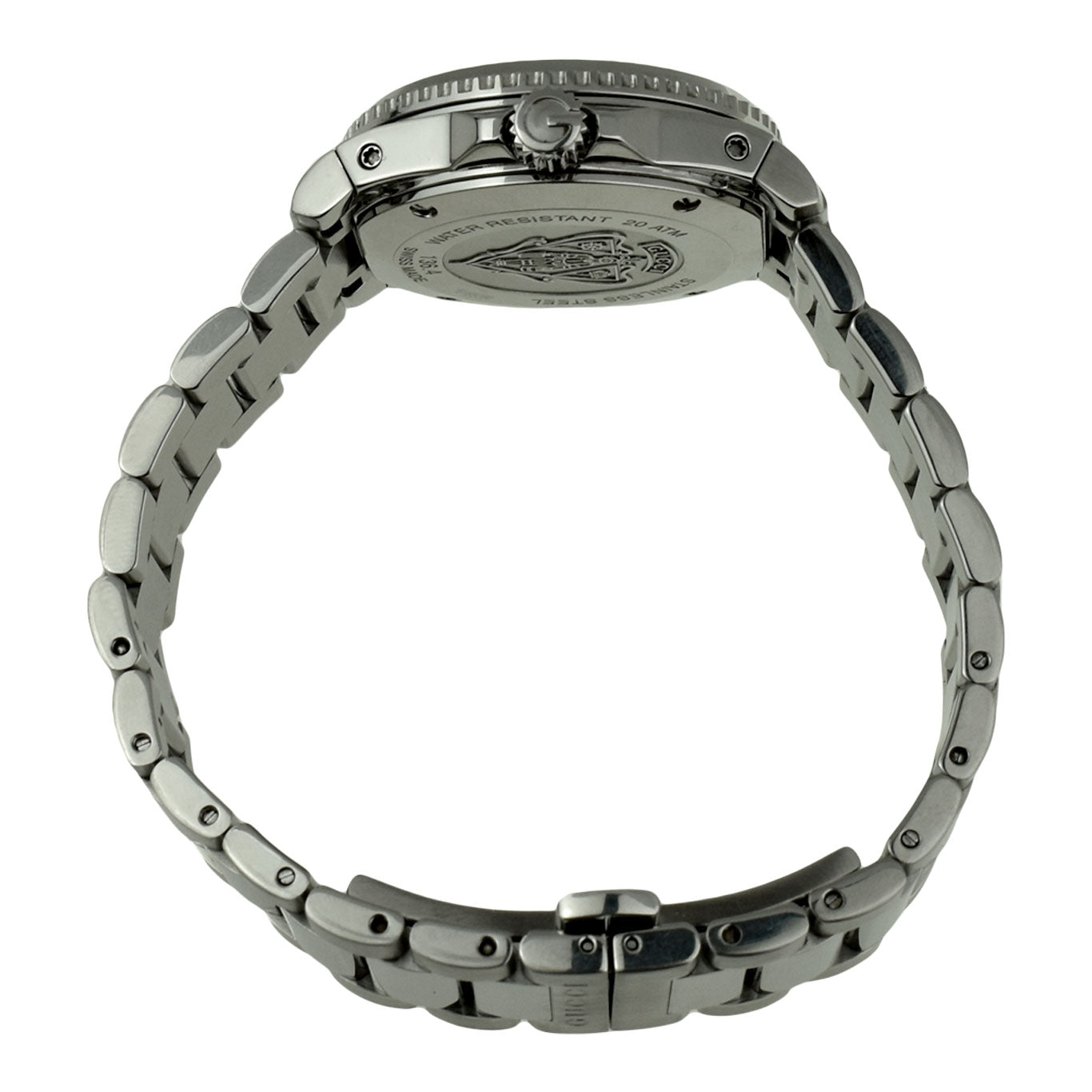 Gucci Dive Ladies Steel Diamond Set YA136306