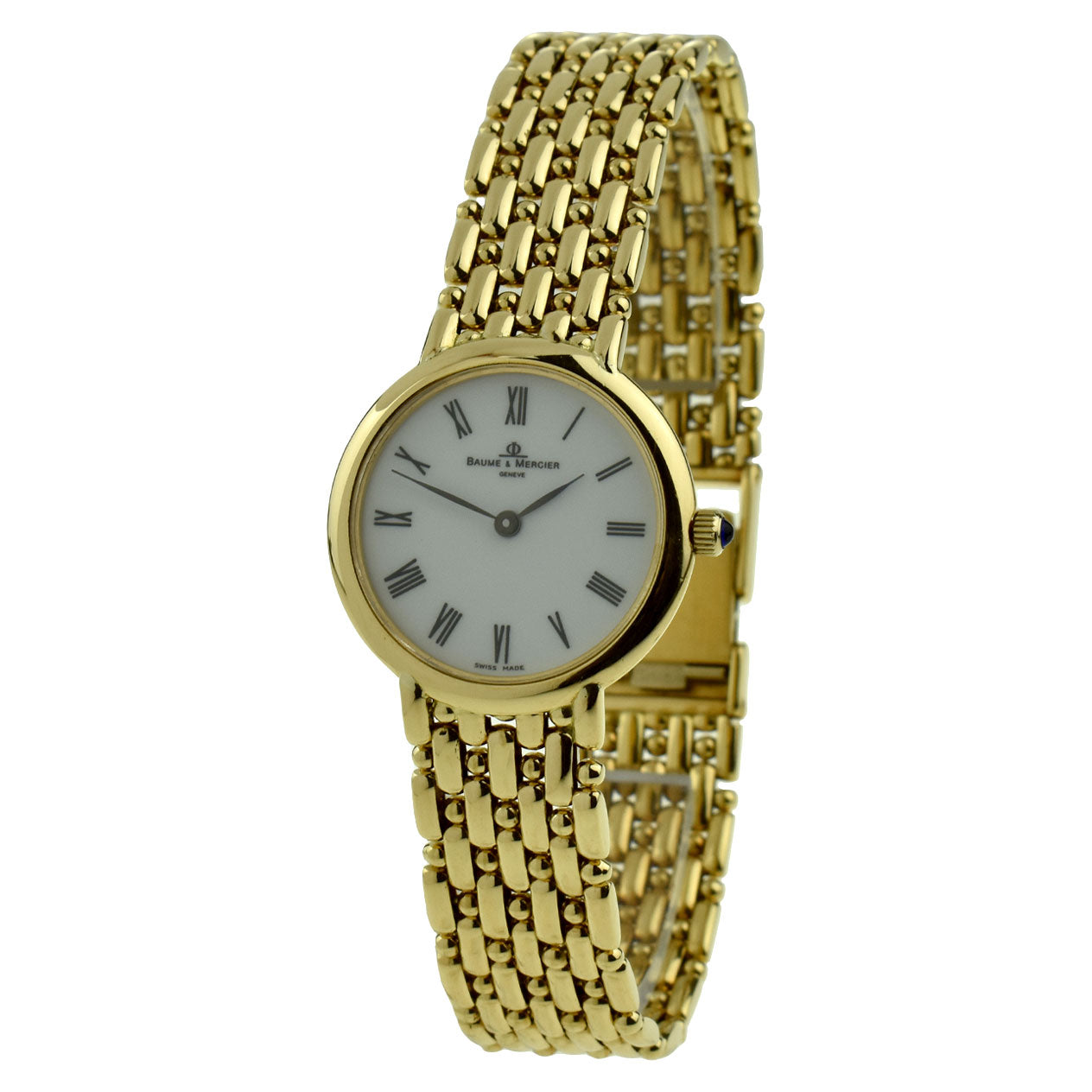 Baume &amp; Mercier 18ct Gold Quartz Wristwatch