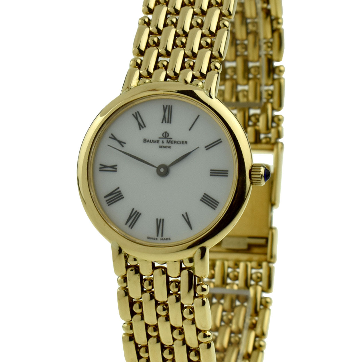 Baume &amp; Mercier 18ct Gold Quartz Wristwatch