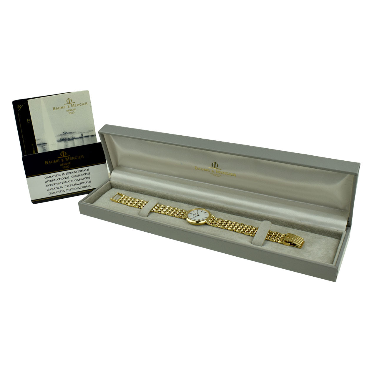 Baume &amp; Mercier 18ct Gold Quartz Wristwatch