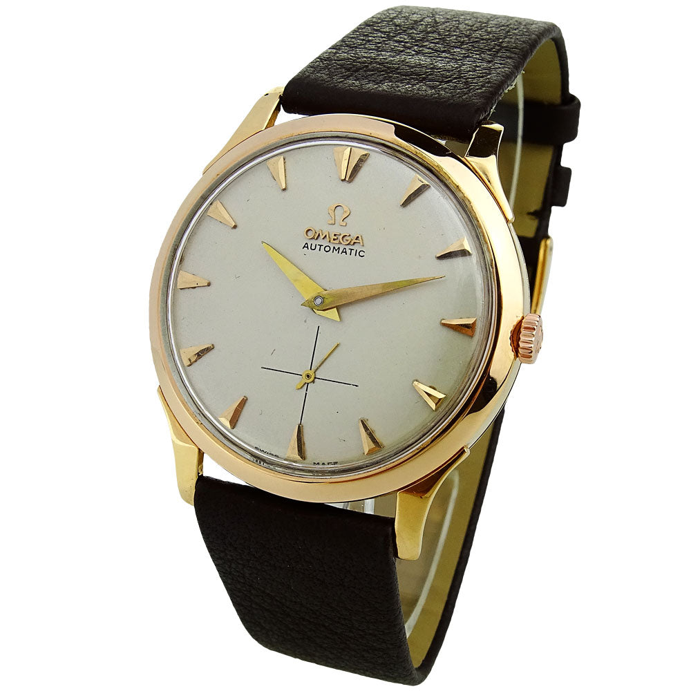 Omega 18k Gold Vintage Automatic