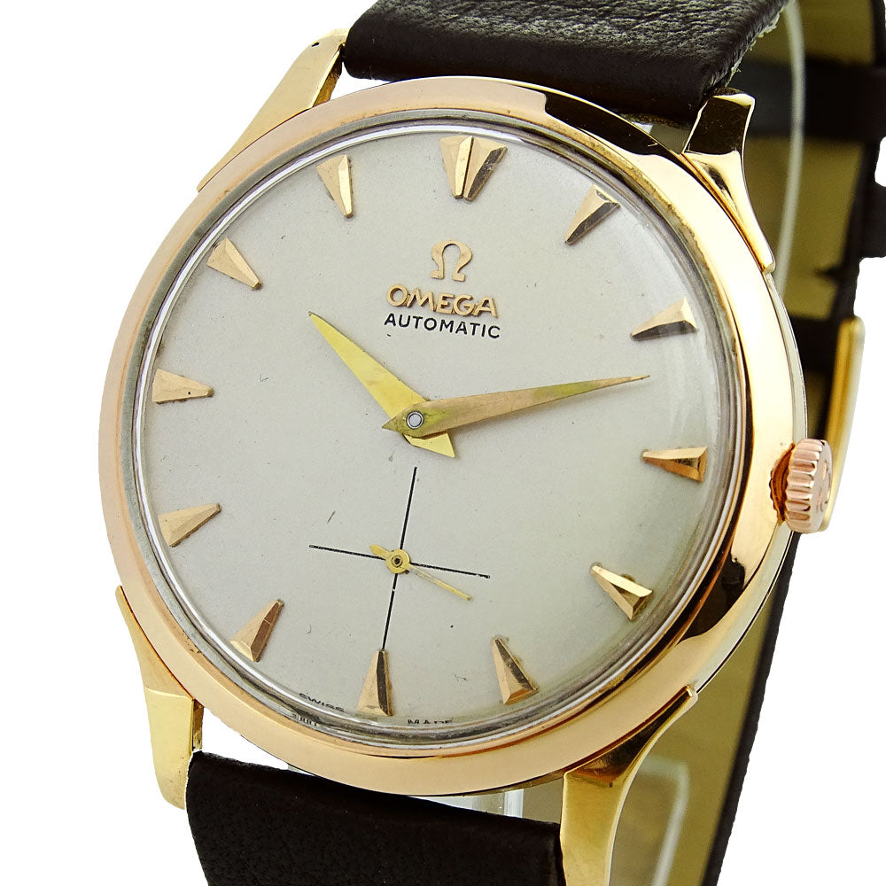 Omega 18k Gold Vintage Automatic