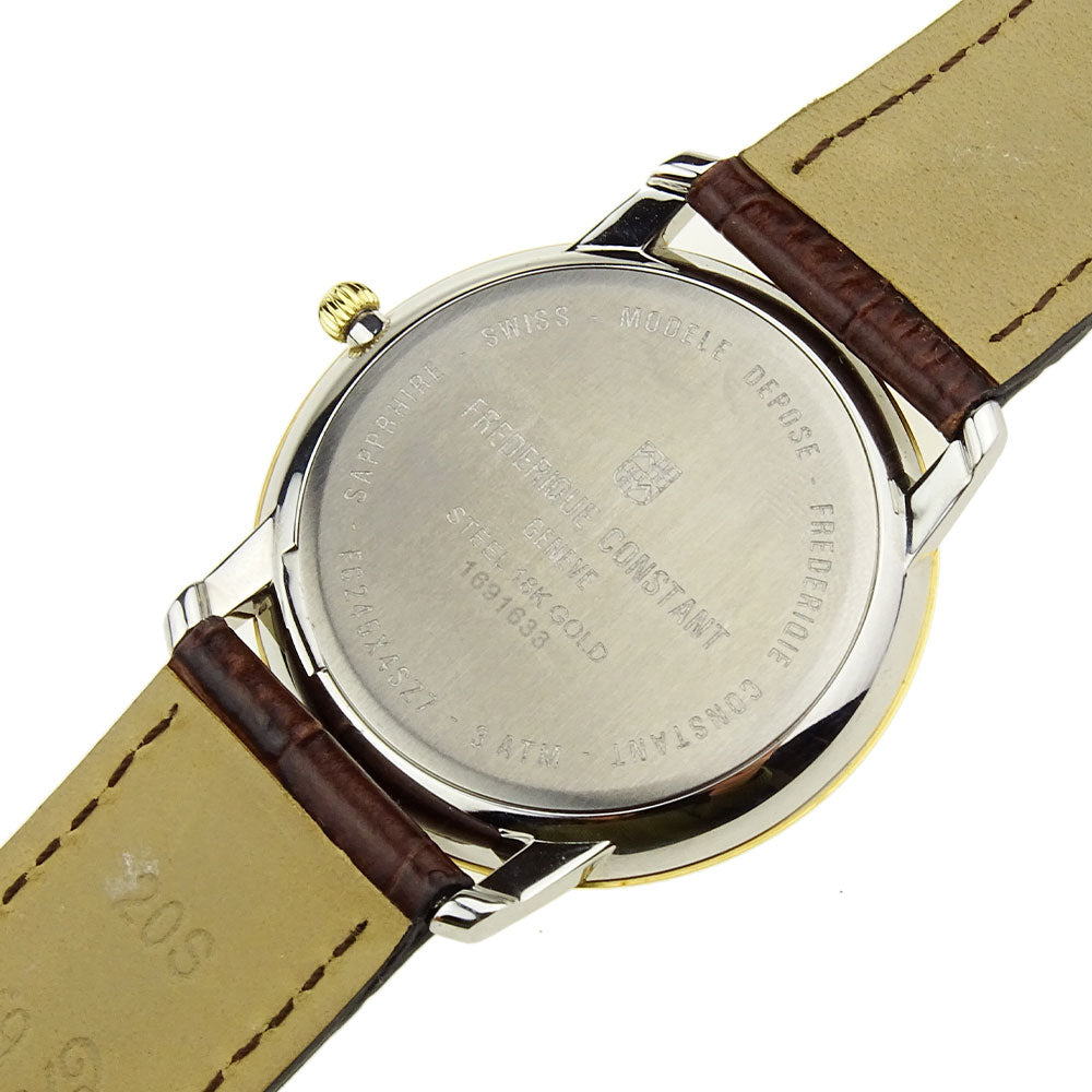 Frederique Constant Steel &amp; Gold Quartz
